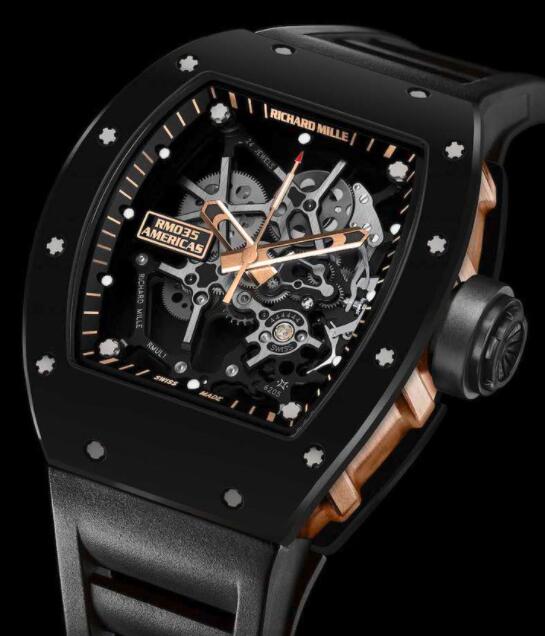 Replica Richard Mille RM 035 BLACK TORO Watch